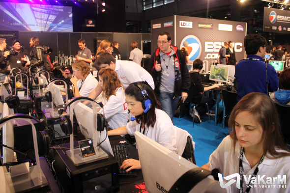 Les Reason Gaming lors de l'ESWC 2012
