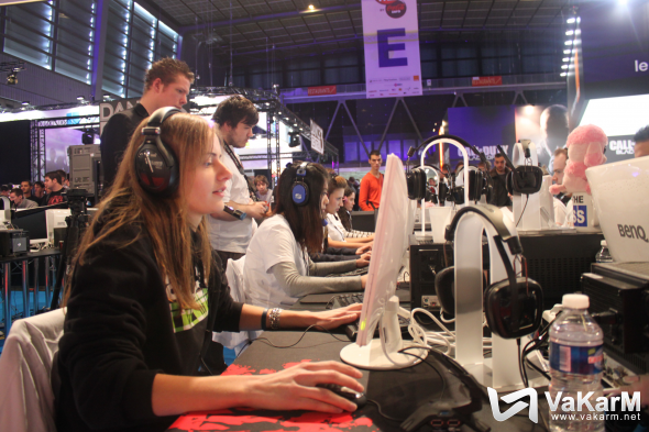 Sephi lors de l'ESWC 2012