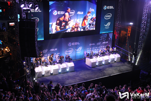 La scène des EMS Katowice